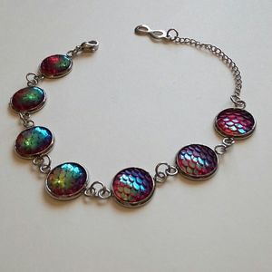 Mermaid charm bracelet